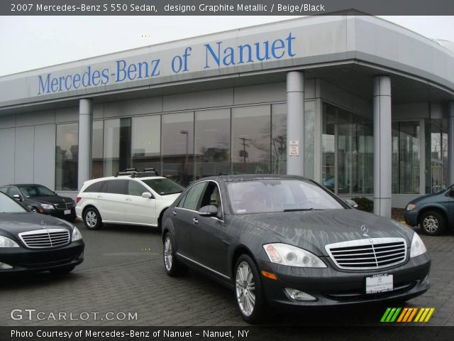 2007 Mercedes-Benz S 550 Sedan in designo Graphite Metallic