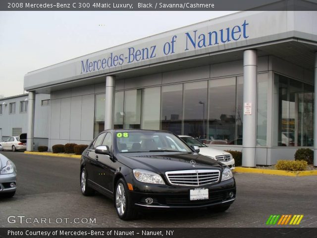 2008 Mercedes-Benz C 300 4Matic Luxury in Black