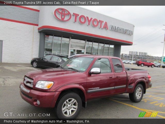 2005 Toyota Tundra SR5 Access Cab in Salsa Red Pearl