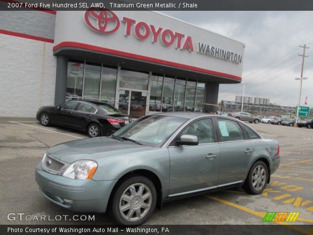 2007 Ford Five Hundred SEL AWD in Titanium Green Metallic