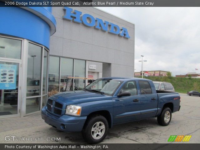 2006 Dodge Dakota SLT Sport Quad Cab in Atlantic Blue Pearl