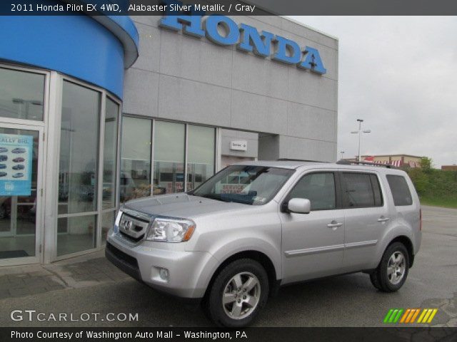 2011 Honda Pilot EX 4WD in Alabaster Silver Metallic