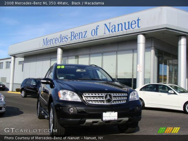 2008 Mercedes-Benz ML 350 4Matic in Black