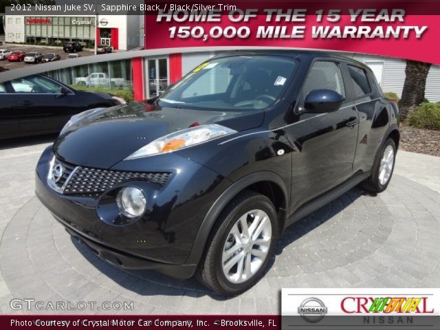 2012 Nissan Juke SV in Sapphire Black