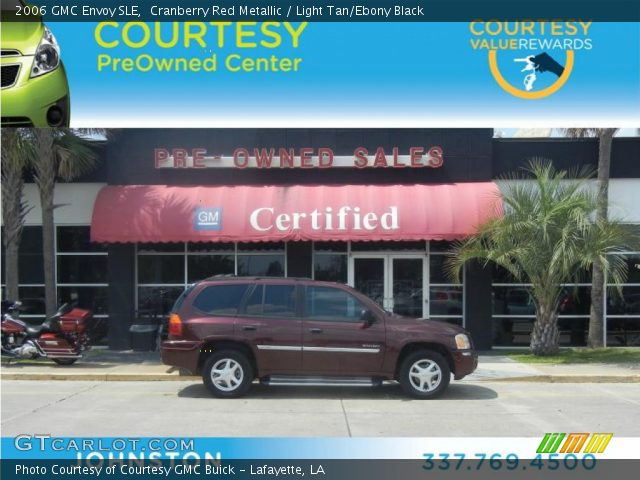2006 GMC Envoy SLE in Cranberry Red Metallic
