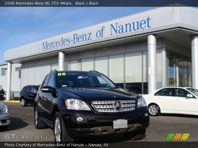 2008 Mercedes-Benz ML 350 4Matic in Black