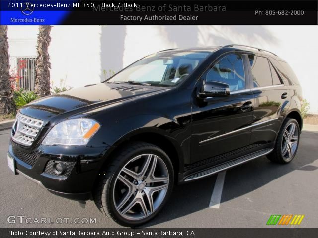 2011 Mercedes-Benz ML 350 in Black