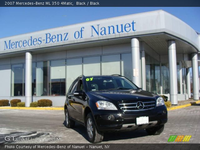 2007 Mercedes-Benz ML 350 4Matic in Black