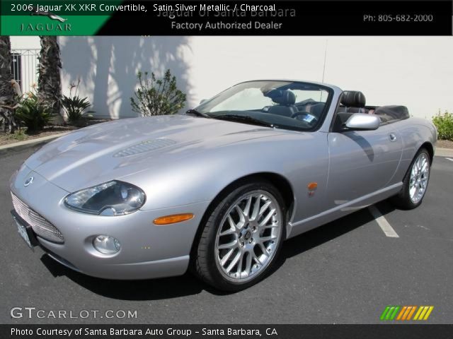2006 Jaguar XK XKR Convertible in Satin Silver Metallic