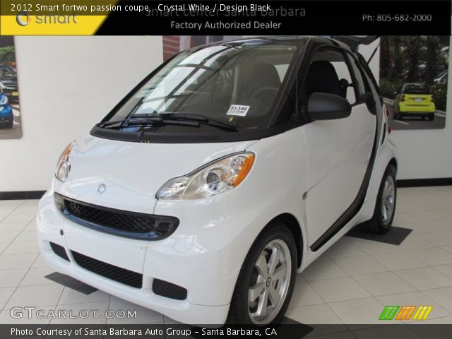 2012 Smart fortwo passion coupe in Crystal White