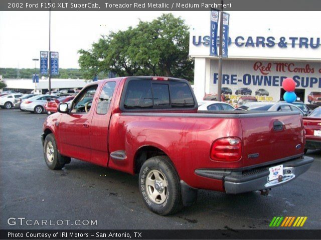 2002 Ford F150 XLT SuperCab in Toreador Red Metallic