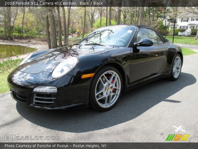 2009 Porsche 911 Carrera 4S Cabriolet in Black