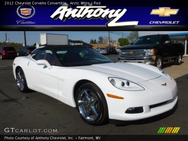 2012 Chevrolet Corvette Convertible in Arctic White
