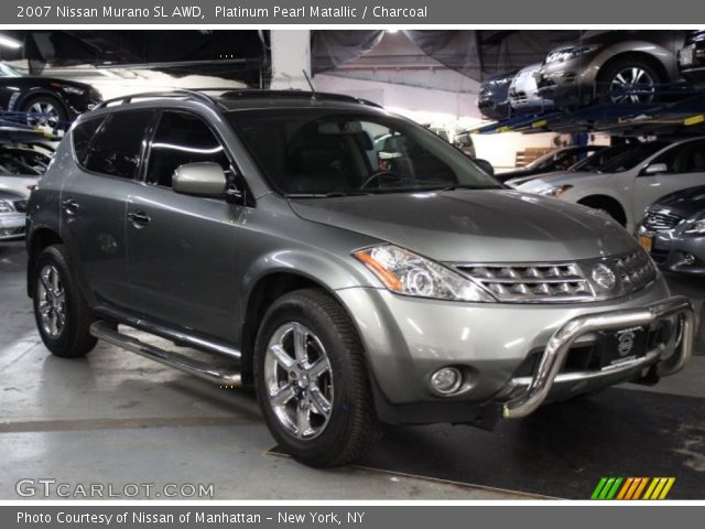 2007 Nissan Murano SL AWD in Platinum Pearl Matallic