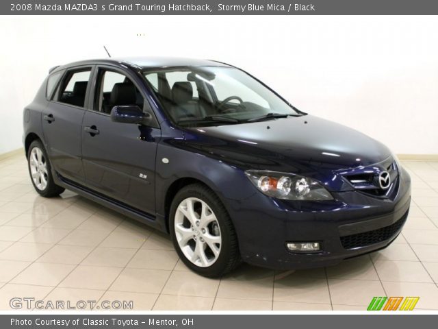 2008 Mazda MAZDA3 s Grand Touring Hatchback in Stormy Blue Mica