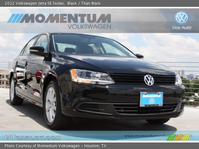 2012 Volkswagen Jetta SE Sedan in Black