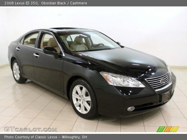 2008 Lexus ES 350 in Obsidian Black