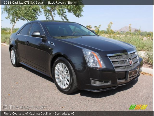 2011 Cadillac CTS 3.0 Sedan in Black Raven