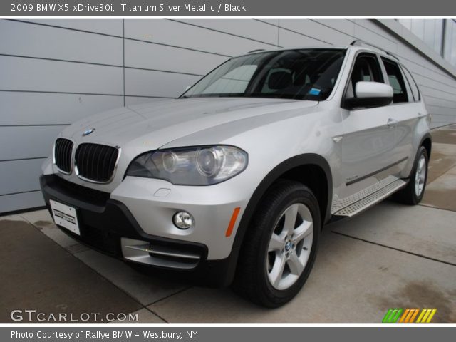 2009 BMW X5 xDrive30i in Titanium Silver Metallic