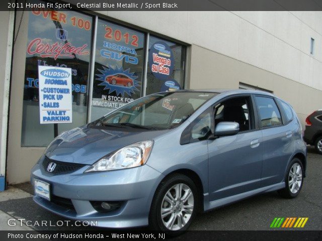 2011 Honda Fit Sport in Celestial Blue Metallic