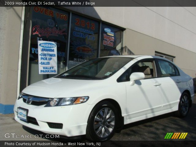 2009 Honda Civic EX Sedan in Taffeta White