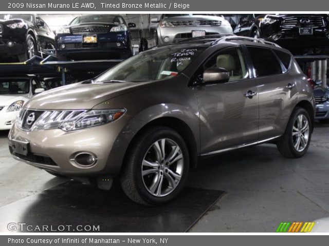 2009 Nissan Murano LE AWD in Tinted Bronze Metallic