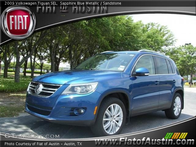 2009 Volkswagen Tiguan SEL in Sapphire Blue Metallic