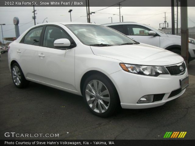 2012 Kia Forte SX in Snow White Pearl