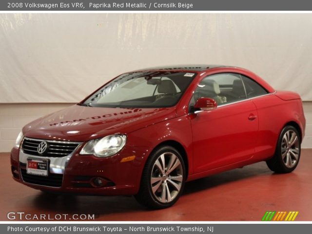 2008 Volkswagen Eos VR6 in Paprika Red Metallic