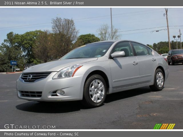 2011 Nissan Altima 2.5 S in Brilliant Silver
