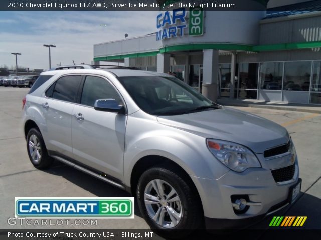 2010 Chevrolet Equinox LTZ AWD in Silver Ice Metallic