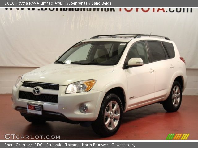 2010 Toyota RAV4 Limited 4WD in Super White