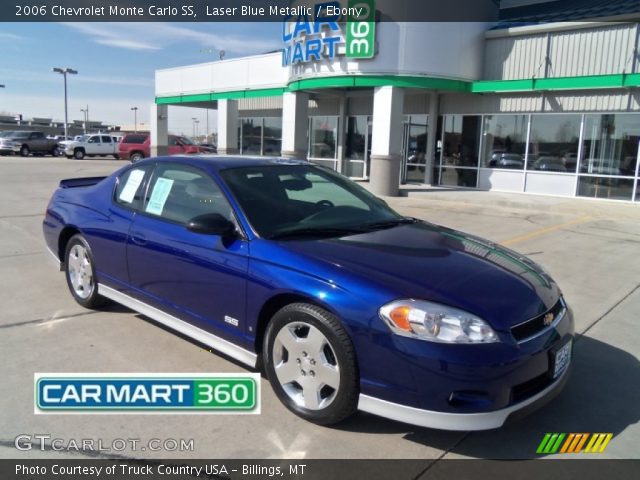 2006 Chevrolet Monte Carlo SS in Laser Blue Metallic