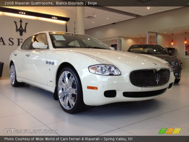 2008 Maserati Quattroporte  in Bianco Eldorado