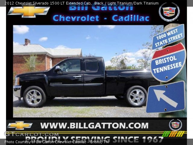 2012 Chevrolet Silverado 1500 LT Extended Cab in Black