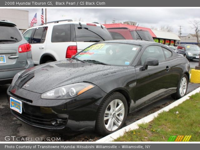 2008 Hyundai Tiburon GS in Black Pearl
