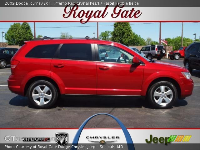 2009 Dodge Journey SXT in Inferno Red Crystal Pearl