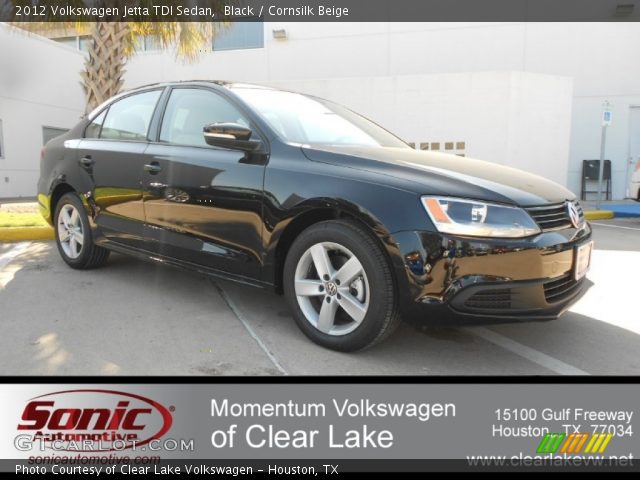 2012 Volkswagen Jetta TDI Sedan in Black