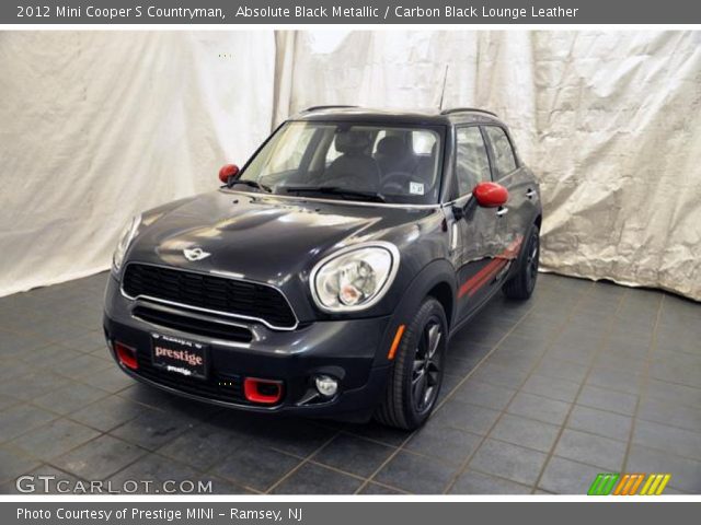 2012 Mini Cooper S Countryman in Absolute Black Metallic