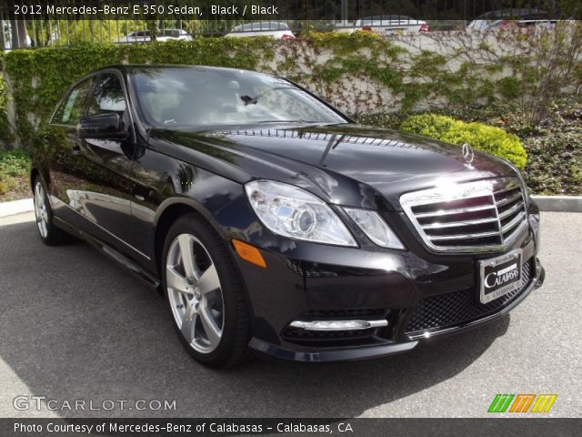 2012 Mercedes-Benz E 350 Sedan in Black