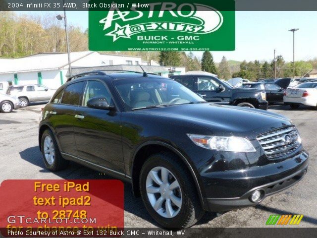 2004 Infiniti FX 35 AWD in Black Obsidian