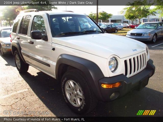 2004 Jeep Liberty Sport 4x4 in Stone White