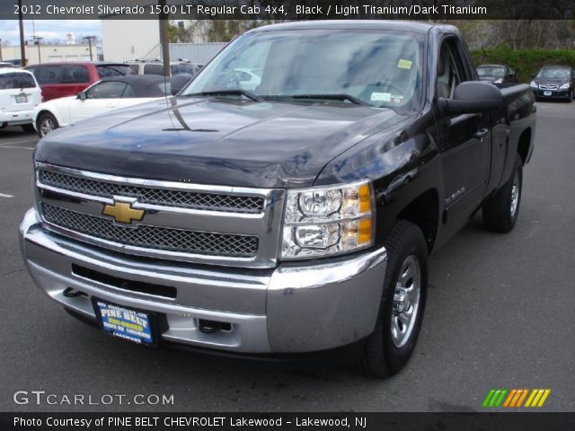 2012 Chevrolet Silverado 1500 LT Regular Cab 4x4 in Black