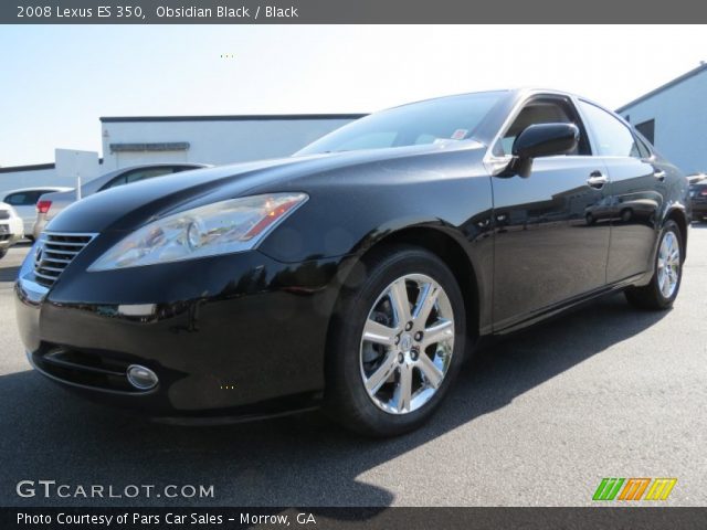 2008 Lexus ES 350 in Obsidian Black