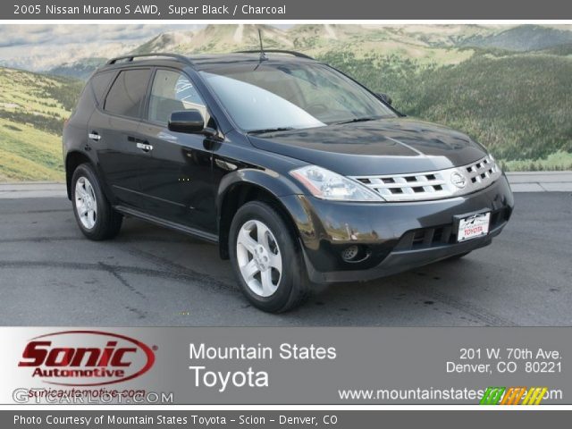 2005 Nissan Murano S AWD in Super Black