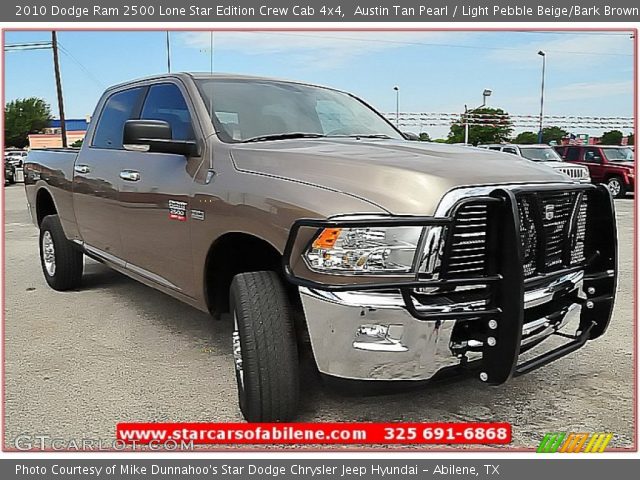 2010 Dodge Ram 2500 Lone Star Edition Crew Cab 4x4 in Austin Tan Pearl