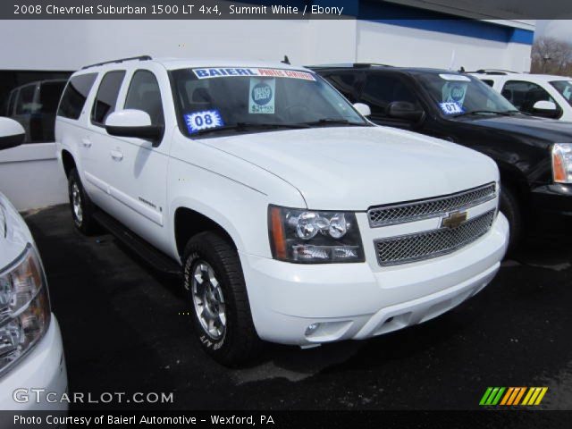 2008 Chevrolet Suburban 1500 LT 4x4 in Summit White