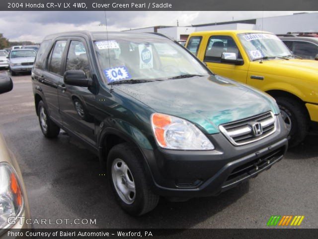 2004 Honda CR-V LX 4WD in Clover Green Pearl