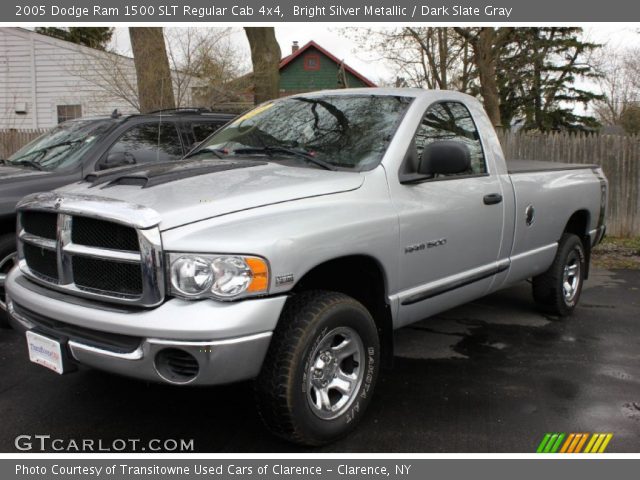 2005 Dodge Ram 1500 SLT Regular Cab 4x4 in Bright Silver Metallic