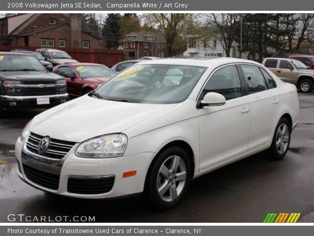 2008 Volkswagen Jetta SE Sedan in Campanella White